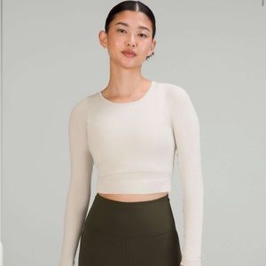 lululemon ebb to street long sleeve shirt